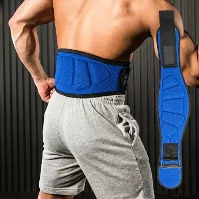 Ceinture pour la musculation - FitnessWaistBelts™ - Bleu - Gt Lifting Universe