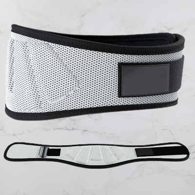 Ceinture pour la musculation - FitnessWaistBelts™ - Gris - Gt Lifting Universe