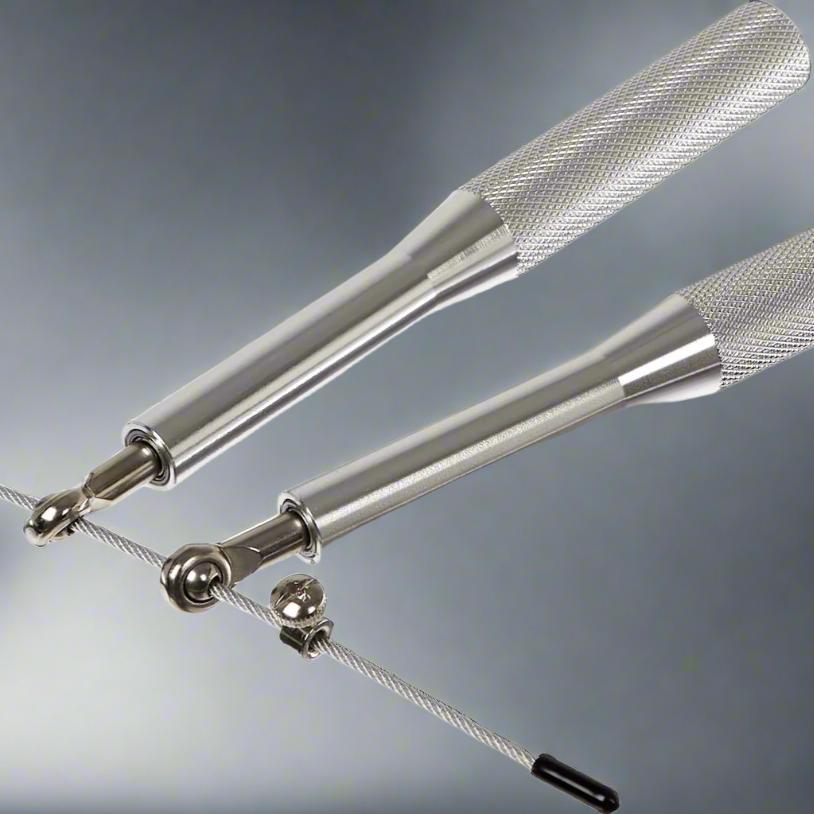 Corde à Sauter - JumpRopeCrossfit™ - Argent - Gt Lifting Universe