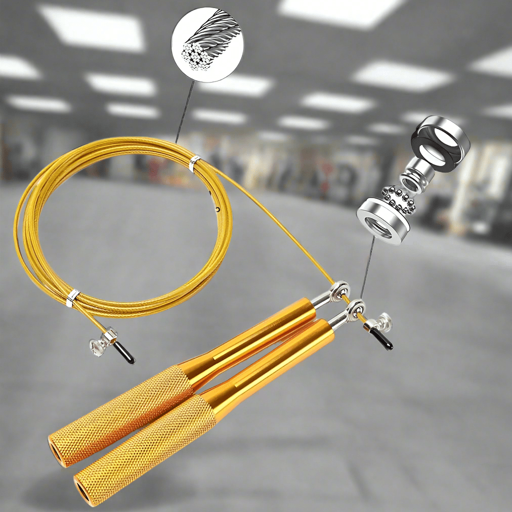 Corde à Sauter - JumpRopeCrossfit™ - Or - Gt Lifting Universe