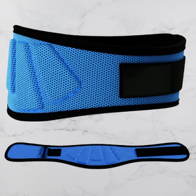 Ceinture pour la musculation - FitnessWaistBelts™ - Bleu - Gt Lifting Universe