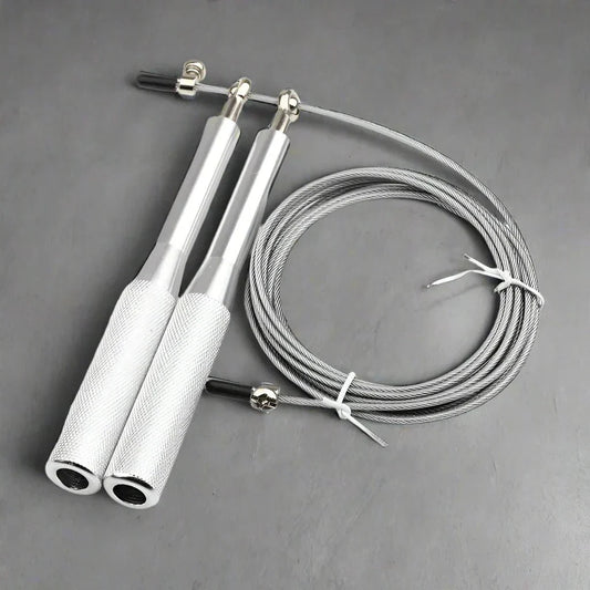 Corde à Sauter - JumpRopeCrossfit™ - Argent - Gt Lifting Universe
